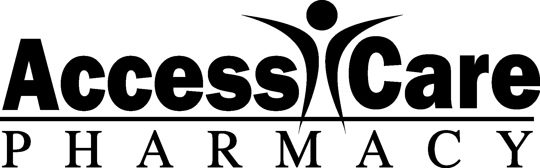 Access Care Pharmacy Black Logo Vector Logo